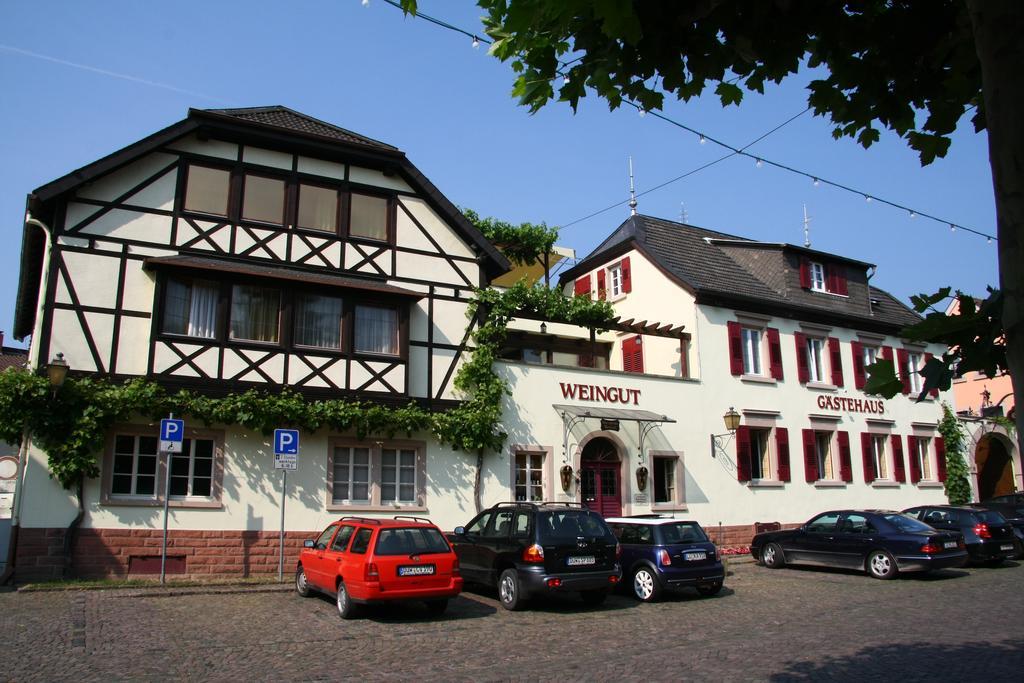 Gaestehaus Hebinger Am Schlosspark Deidesheim Exterior foto
